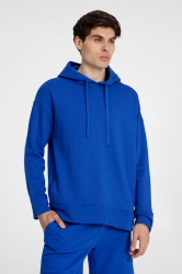 Худи унисекс H2, синее, XS–XXL