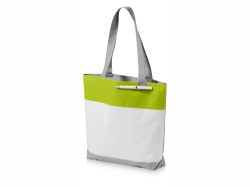 Сумка для конференций "Bloomington", Цвет лайм/белый/серый