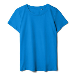 Футболка женская T-bolka Lady, бирюзовая, S–3XL