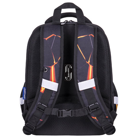 Ранец BRAUBERG FIT, 2 отделения, "Keep out", 38х27х14 см, 270617