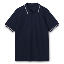 Рубашка поло Virma Stripes, темно-синяя, S-3XL