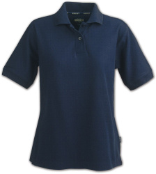 Рубашка поло женская Semora, темно-синяя, S-XXL