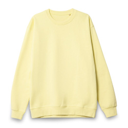 Свитшот унисекс Columbia, светло-желтый, XS–3XL