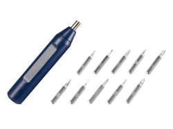 Отвертка «Drill» 10-в-1, Цвет синий