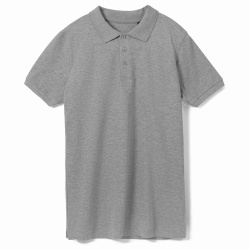 Рубашка поло мужская Phoenix Men, серый меланж, S–3XL