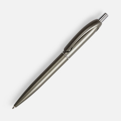 Ручка шариковая Bright Spark, серый металлик, 14,5х1 см