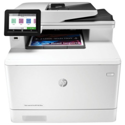 МФУ лазерное ЦВЕТНОЕ HP Color LaserJet Pro M479fnw "4 в 1", А4, 27 стр./мин., 50000 стр./мес., АПД, WiFi, сетевая карта, W1A78A