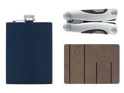 Подарочный набор «Путешественник 2.0.», Цвет синий, темно-синий