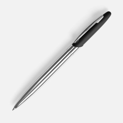 Ручка шариковая Dagger Soft Touch, черная, 14х0,9 см