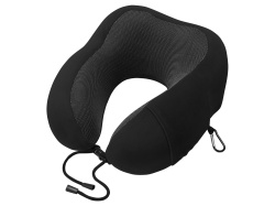 Подушка для путешествий с эффектом памяти «Dream», Цвет черный