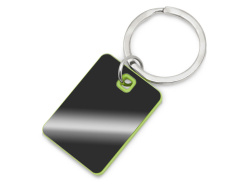Брелок «SteelPop Rct», Цвет цвет вороненой стали/зеленое яблоко