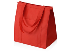 Сумка для покупок «Zeus» с изоляцией, 80 г/м2, Цвет красный