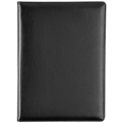 Папка адресная Signature, черная, 33х24х2,7 см
