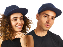 Бейсболка с прямым козырьком «Los Angeles 2.0», Цвет темно-синий