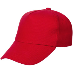 Бейсболка детская Standard Kids, красная, 52-54