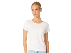 Футболка «Sydney» с подвернутыми рукавами, женская, Размер L, Цвет белый