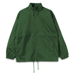 Ветровка из нейлона Surf 210, зеленая, S–XXL