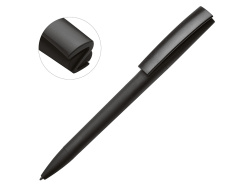 Ручка пластиковая soft-touch шариковая «Zorro», Цвет черный