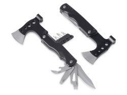 Топор-мультитул 7-в-1 «Stalk», Цвет серебристый, черный