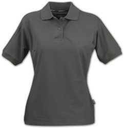 Рубашка поло женская Semora, серая (антрацит), S-XXL