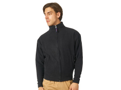 Куртка флисовая "Nashville" мужская, Размер 2XL, Цвет черный