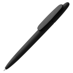 Ручка шариковая Prodir DS5 TRR-P Soft Touch, черная, 14,4х1,1 см