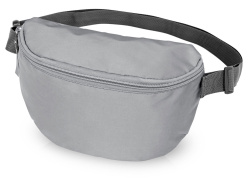 Светоотражающая сумка на пояс «Reflector», Цвет серый светоотражающий