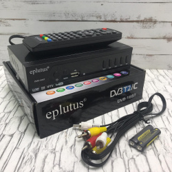 (Оригинал) Цифровой HD TV-тюнер DVB-T2 Eplutus®DVB-165T