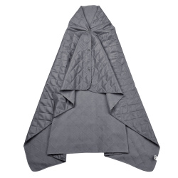 Плед PONCHO, тёмно-серый