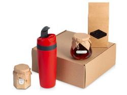 Подарочный набор «Tea Cup Superior Honey» 2.0, Цвет красный