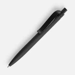 Ручка шариковая Prodir QS01 PRP-P Soft Touch, черная, 14х1 см