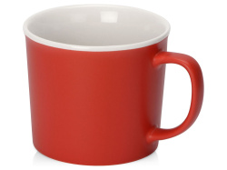 Кружка «Nancy», матовая, Цвет красный/белый
