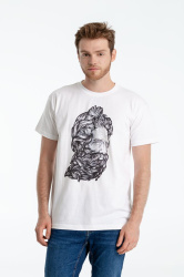 Футболка Tattoo, белая, S–XXL