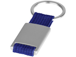 Брелок «Alvaro», Цвет серебристый/ярко-синий