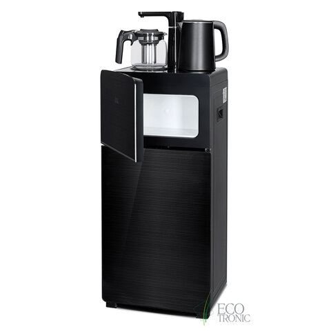 Кулер для воды с чайником ECOTRONIC TB18-LE Tea Bar, напольный, ОХЛАЖДЕНИЕ ЭЛЕКТРОННОЕ, шкаф, 1 кран, 12624