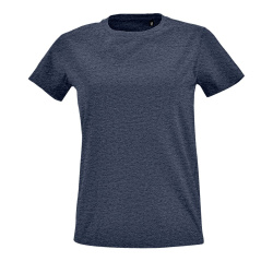 Футболка женская Imperial Fit Women, синий меланж, S–XXL