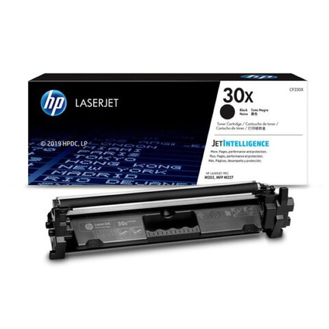 Картридж лазерный HP (CF230X) LaserJetPro M227fdw/M227sdn/M203dn/M203dw №30X, увеличенный ресурс, 3500 стр, оригинальный