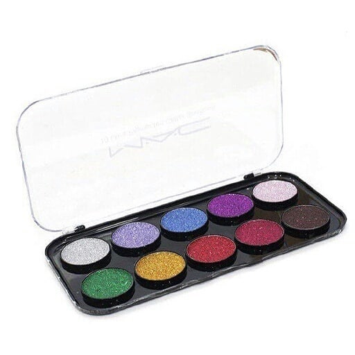 Глиттер (палетка теней) для век MAC 10 Ultra Pigmented Glitter Shadows 10 цветов