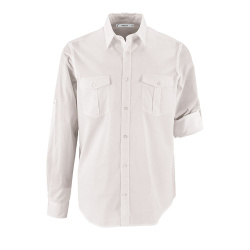 Рубашка мужская Burma Men, белая, S–3XL