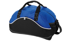 Сумка спортивная «Boom», Цвет черный, ярко-синий