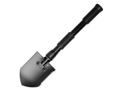 Складная лопата c чехлом «Spade», Цвет черный