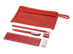Набор канцелярский «Хелла», Цвет красный