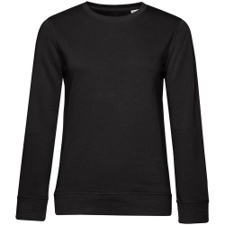 Свитшот женский BNC Inspire (Organic), черный, XS–XXL
