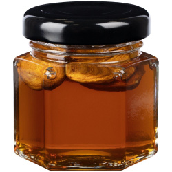 Мед Bee To Bear Mini ver.2, с миндалем, 5х4,5х5 см