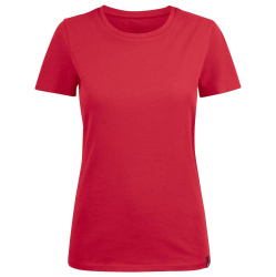 Футболка женская Ladies American U, красная, S-XXL