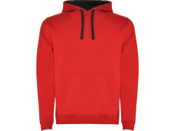 Толстовка с капюшоном «Urban» мужская, Размер 3XL, Цвет красный/черный