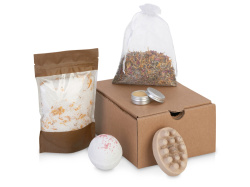 Подарочный спа набор «Soul», Цвет серый