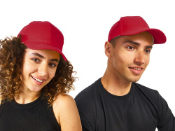 Бейсболка «Detroit», Размер 57, Цвет красный