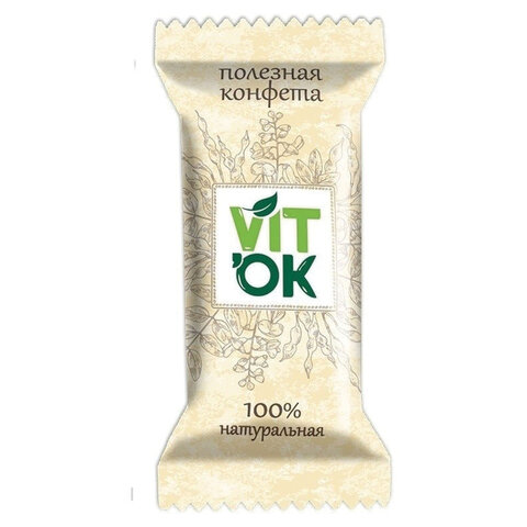 Конфеты неглазированные "VITok" злаковые с топинамбуром, 500 г, 2538