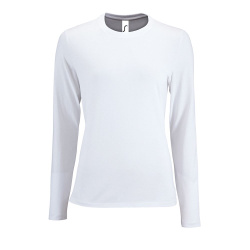 Футболка с длинным рукавом Imperial LSL Women, белая, S–XXL